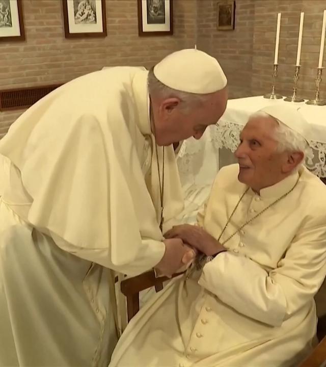 Sorge um Papst Benedikt XVI.