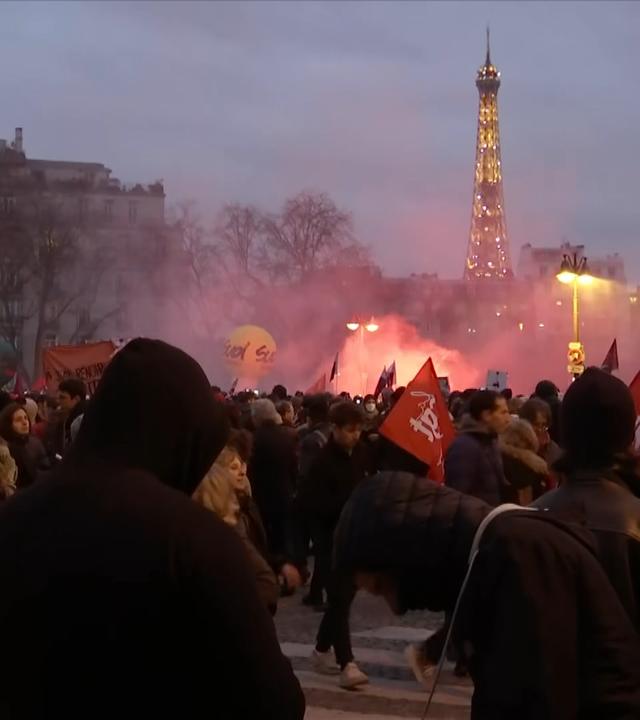 Frankreich: Proteste gegen Rentenreform