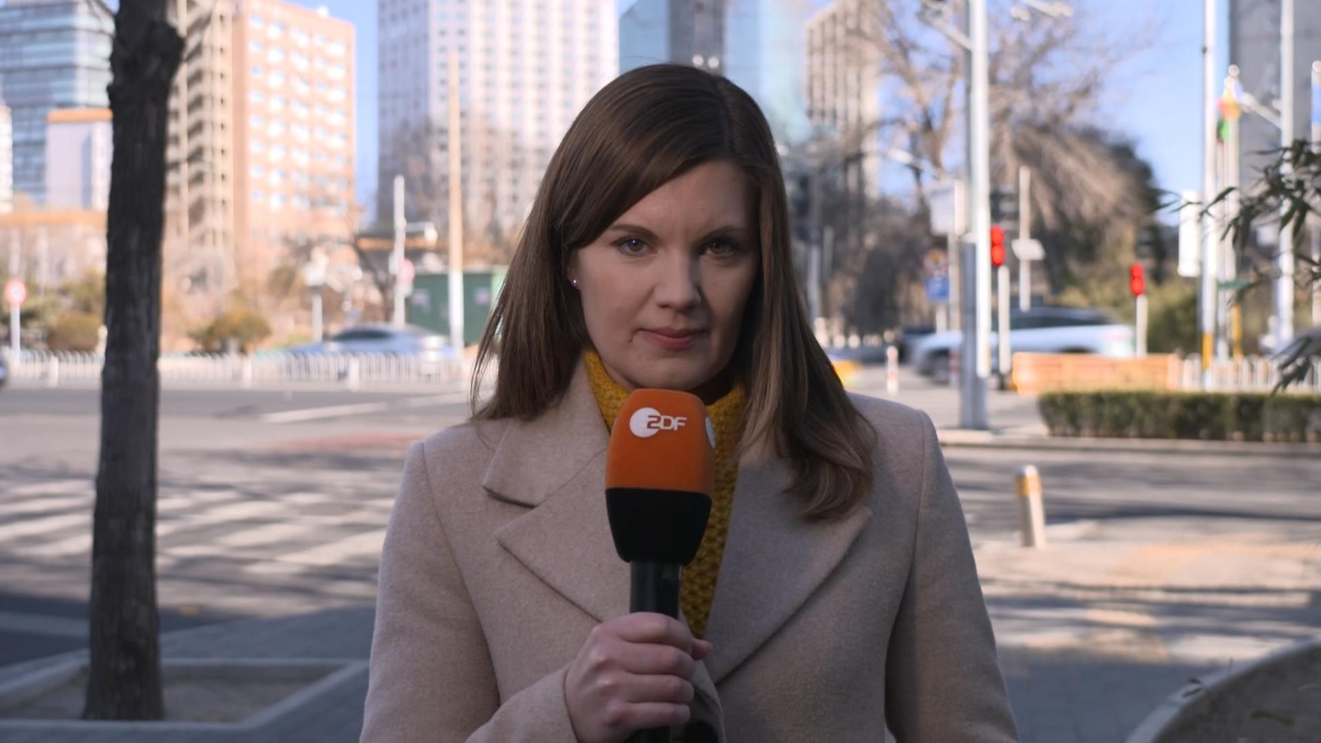 ZDF-Korrespondentin Elisabeth Schmidt