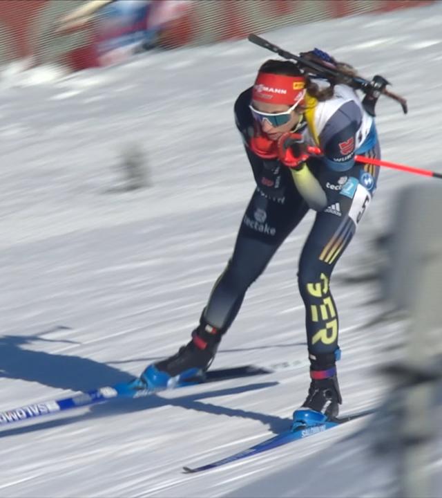 Biathlon: Mixed-Staffel verpasst Medaille