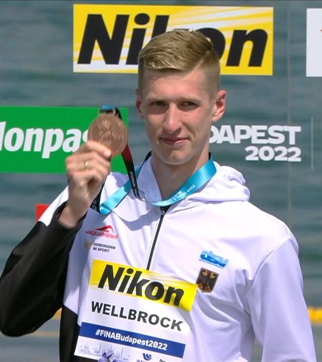 Florian Wellbrock holt die 5. Medaille