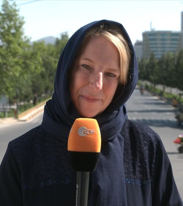 ZDF-Reporterin Katrin Eigendorf in Kabul