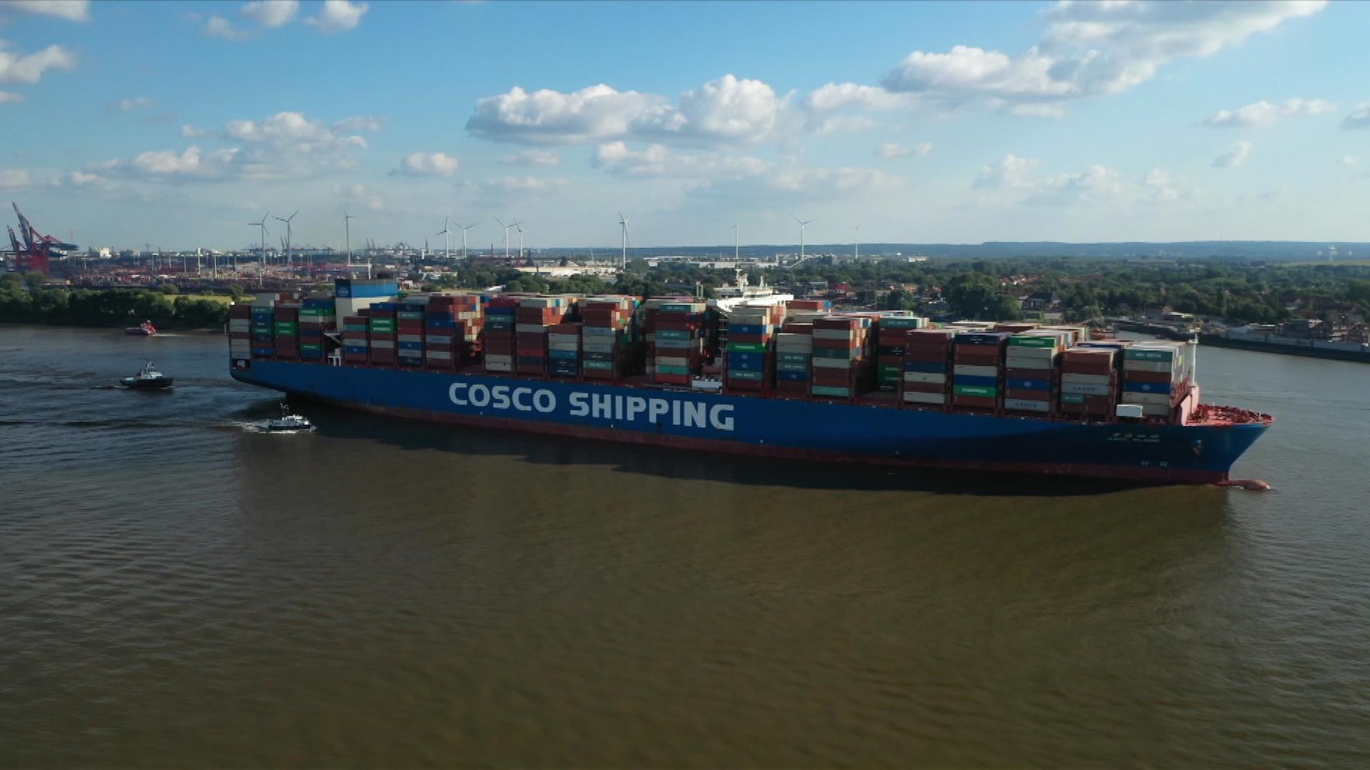 Beteiligung der chinesischen Staatsreederei Cosco an einem Containerterminal in Hamburg?