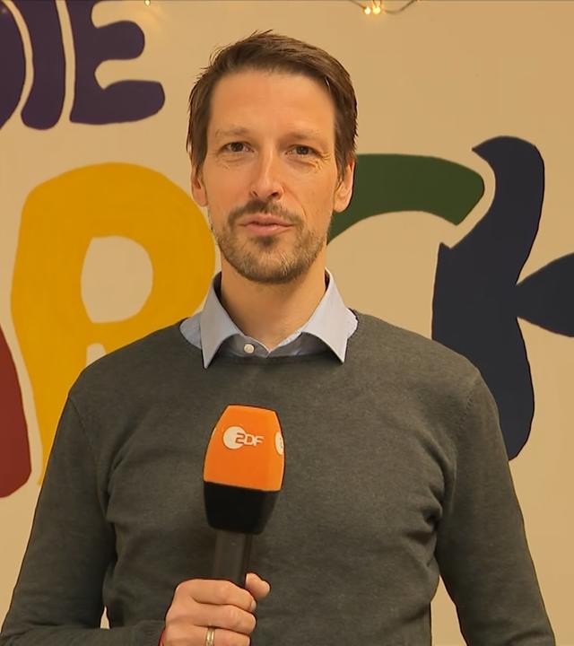 ZDF-Reporter Carsten Behrendt