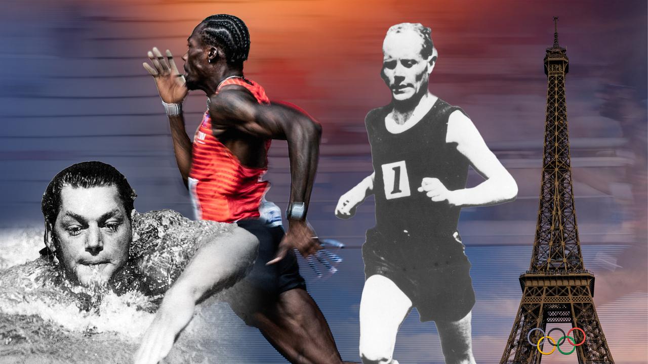 Olympische Spiele Wettkampf mit der Zeit Olympia 1924 2024