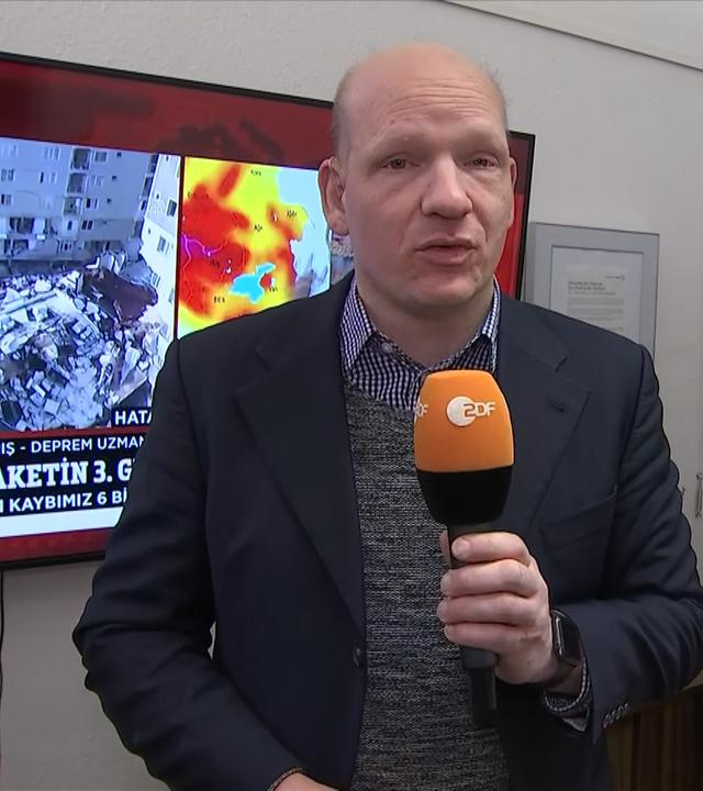 ZDF-Reporter Sven Rieken