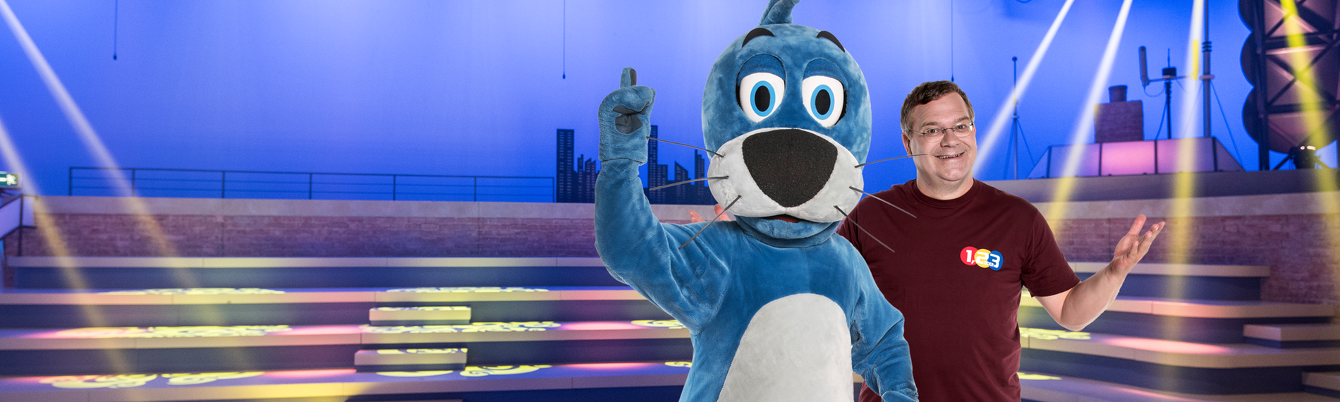 Elton und Piet im Studio