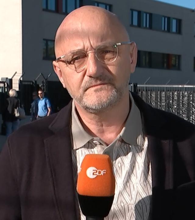 ZDF-Reporter Thomas Bärsch in Dresden
