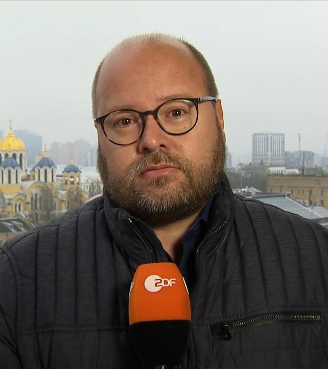 Dominik Lessmeister, ZDF-Reporter in Kiew