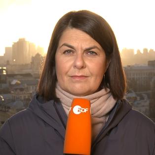 ZDF-Reporterin Anne Brühl in Kiew