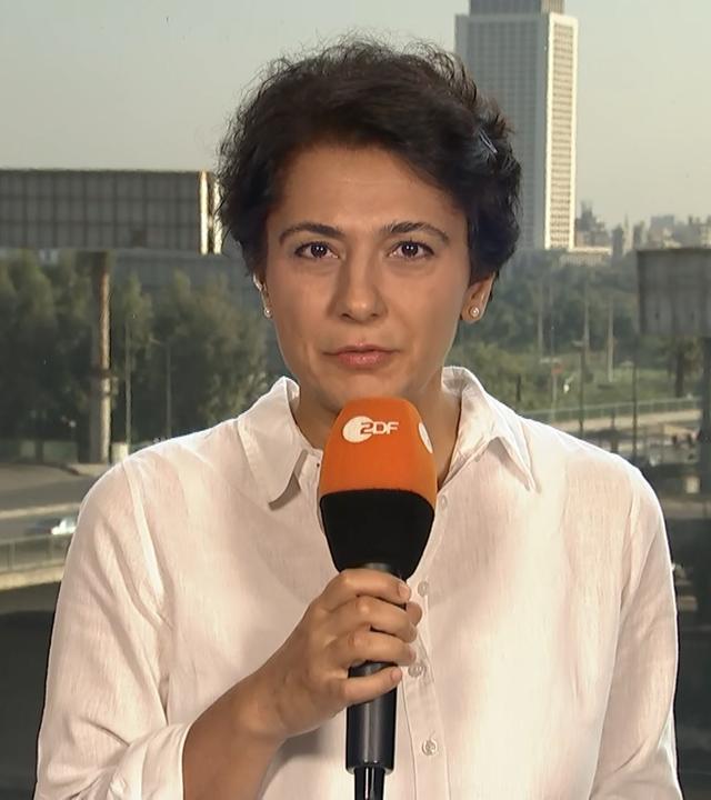 ZDF-Korrespondentin Golineh Atai in Kairo