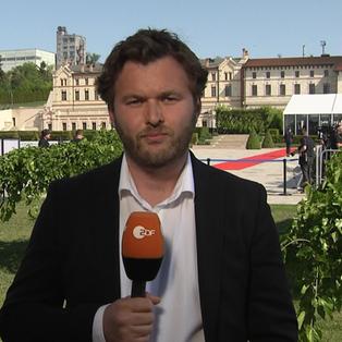 ZDF-Reporter Sebastian Ehm