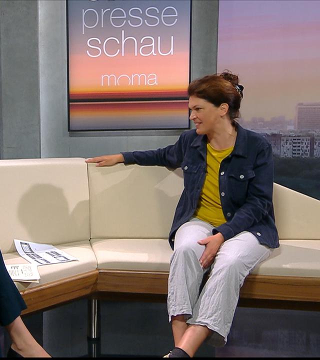Presseschau mit Ulrike Winkelmann im ZDF-Morgenmagazin