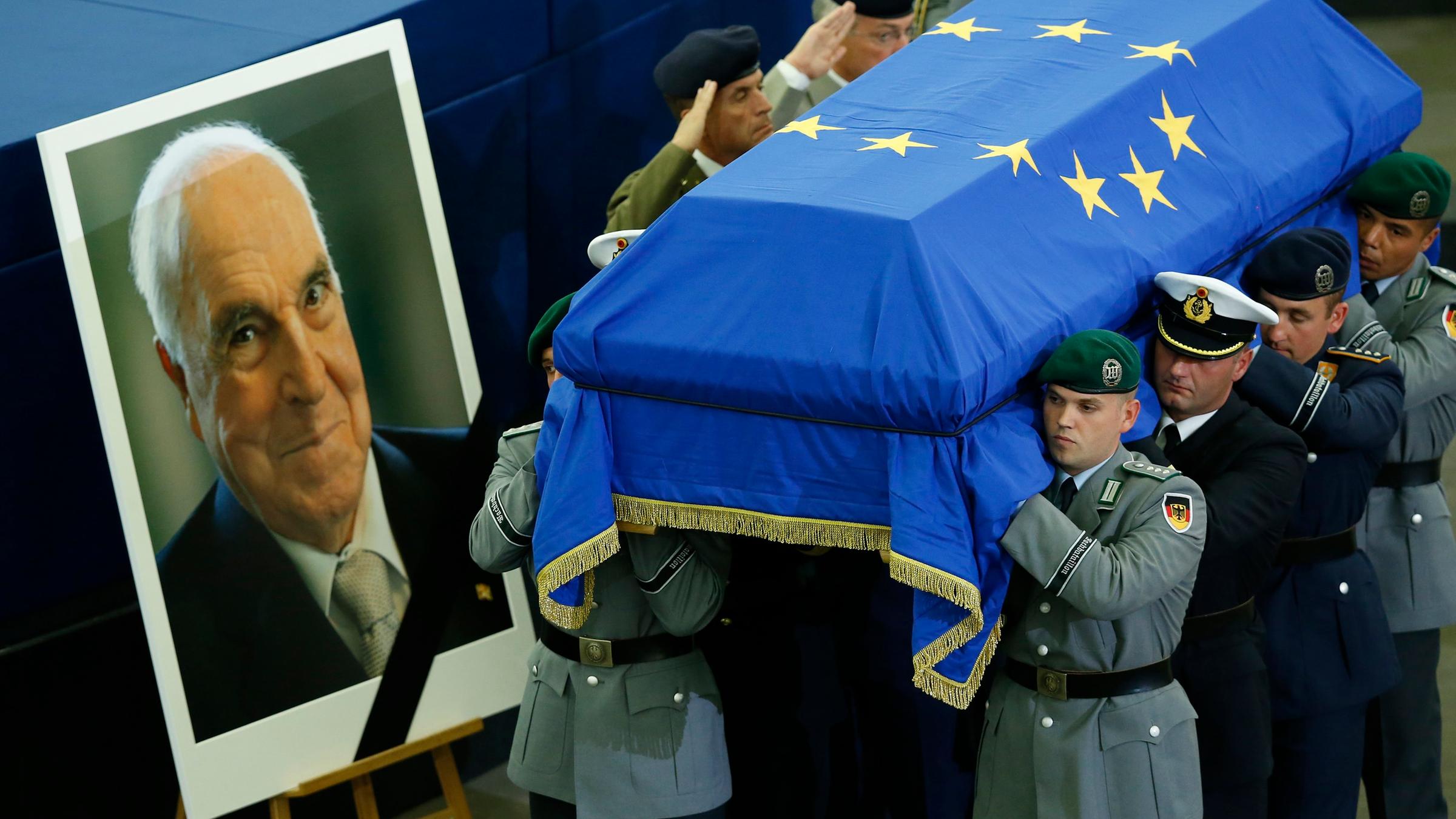 Trauerakt für Helmut Kohl