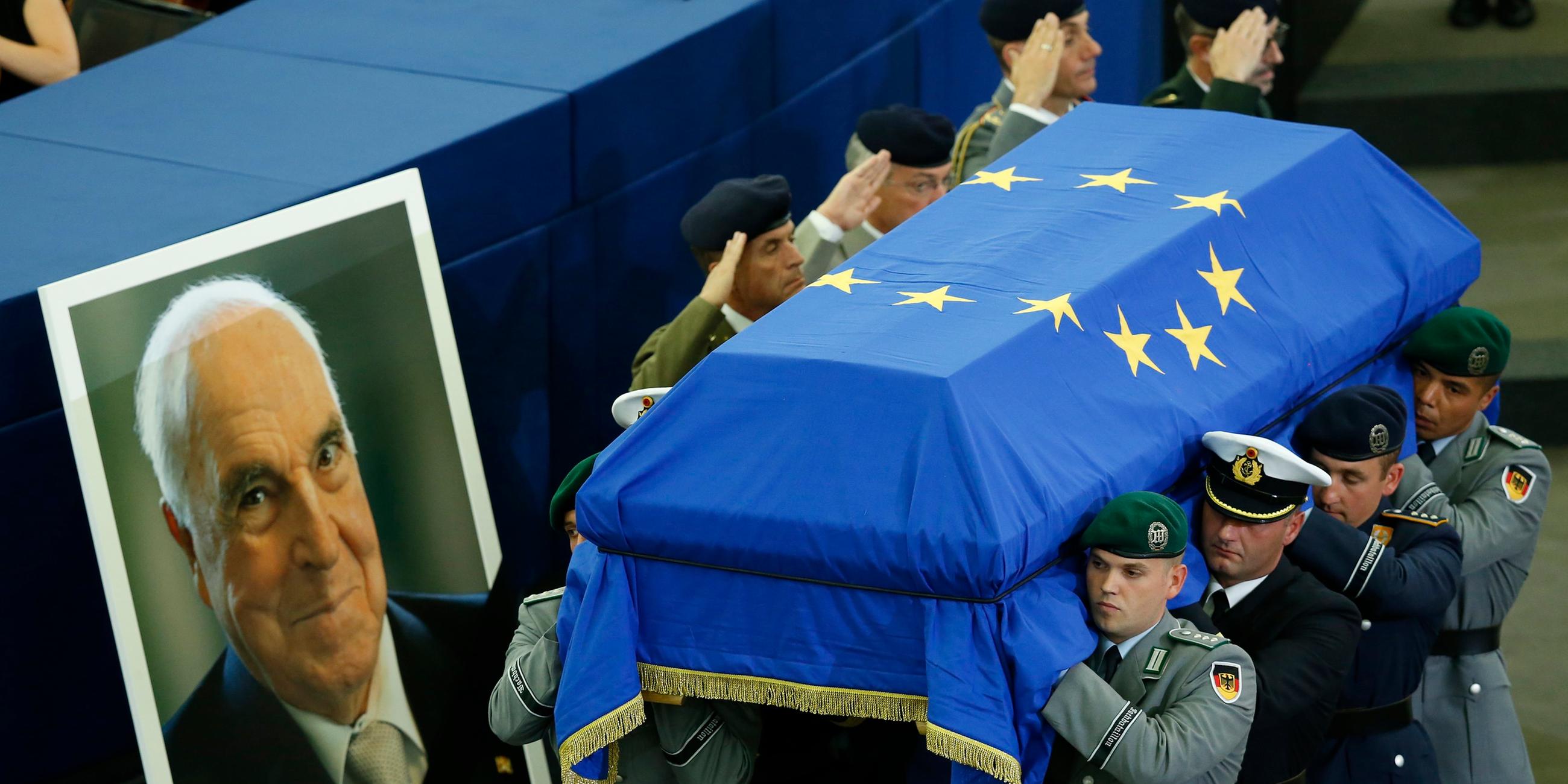 Trauerakt für Helmut Kohl