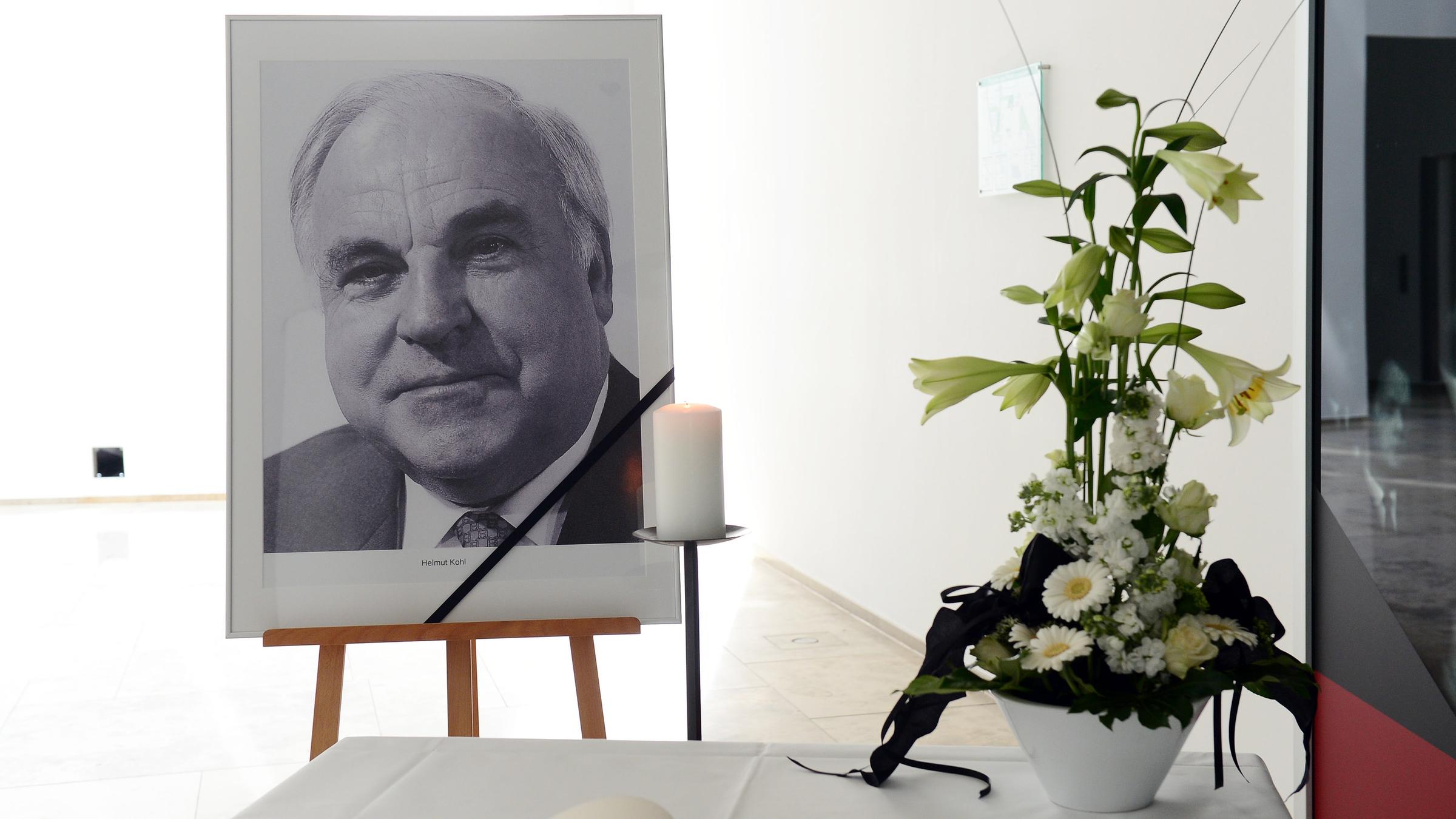Trauer um Altkanzler Kohl