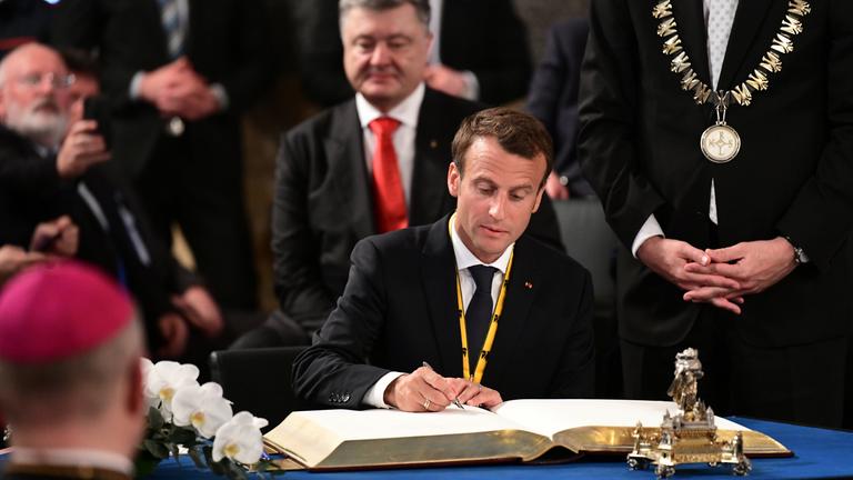 Macron Karlspreis
