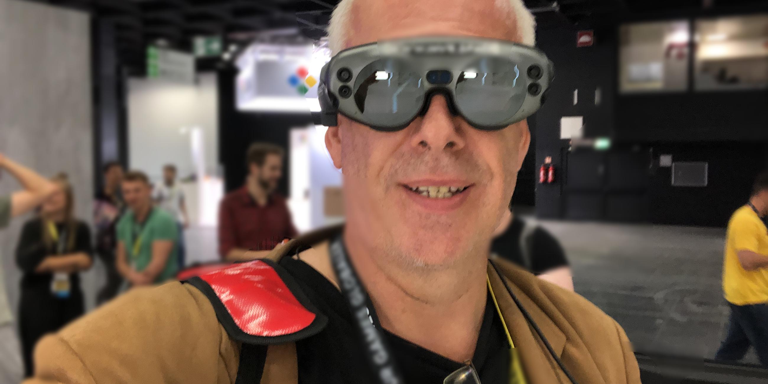 nano-Nerd Ralph Benz mit VR-Brille