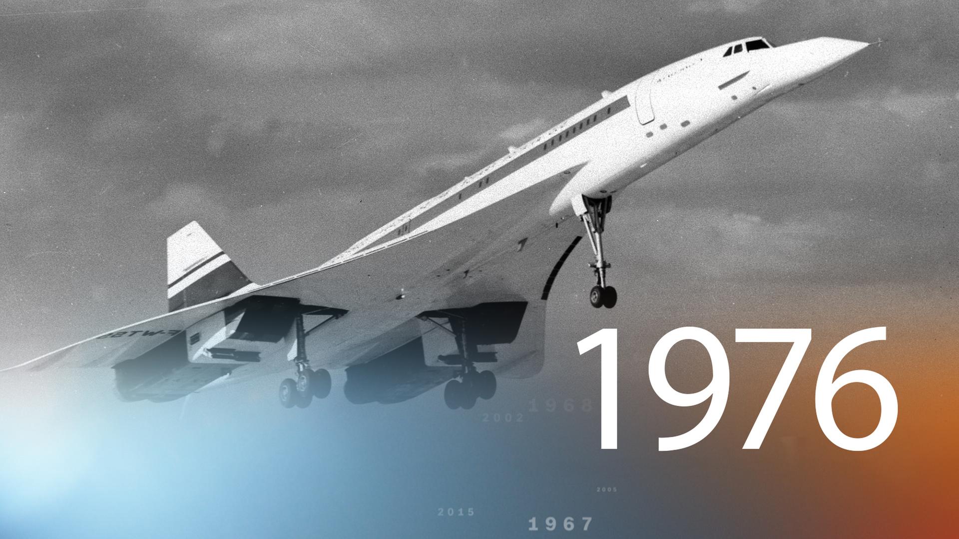 Überschallflugzeug Concorde