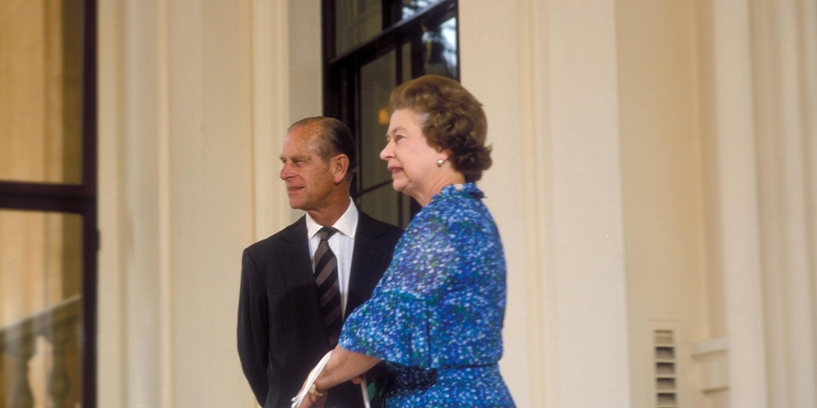 Queen Elizabeth II. und Prinz Philip wieder in Berlin - 1987 kamen sie für zwei Tage an die Spree.