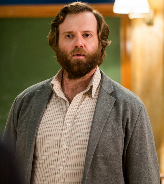 Professor Maxwell und Imogen schauen erstaunt und betroffen.