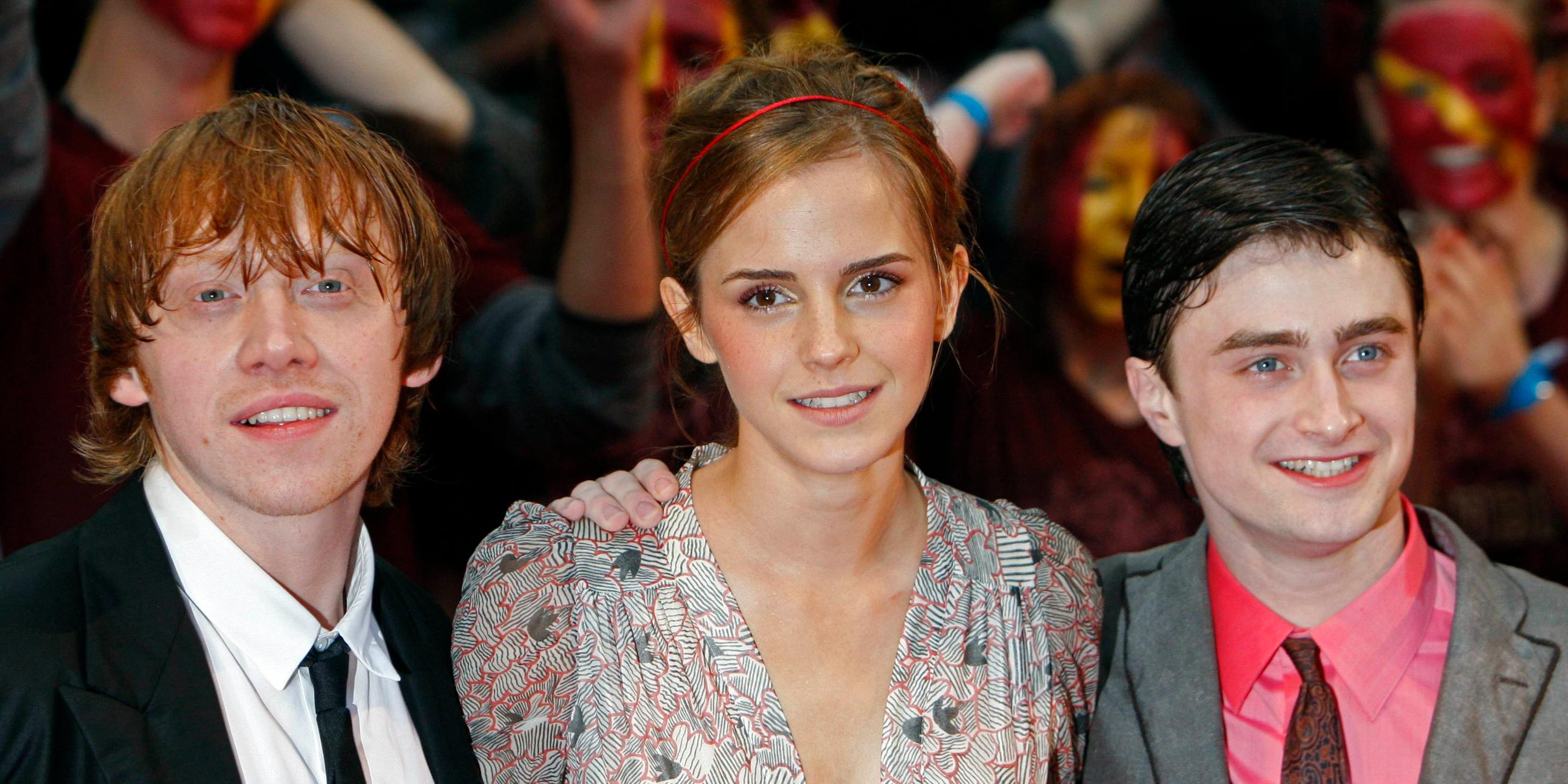 Rupert Grint, Emma Watson und Daniel Radcliffe bei der Premiere von "Harry Potter und der Halbblutprinz" - 2009