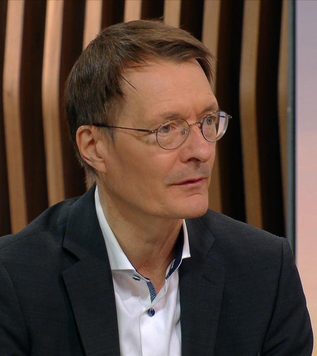 Bundesgesundheitsminister Karl Lauterbach (SPD) im ZDF-Morgenmagazin