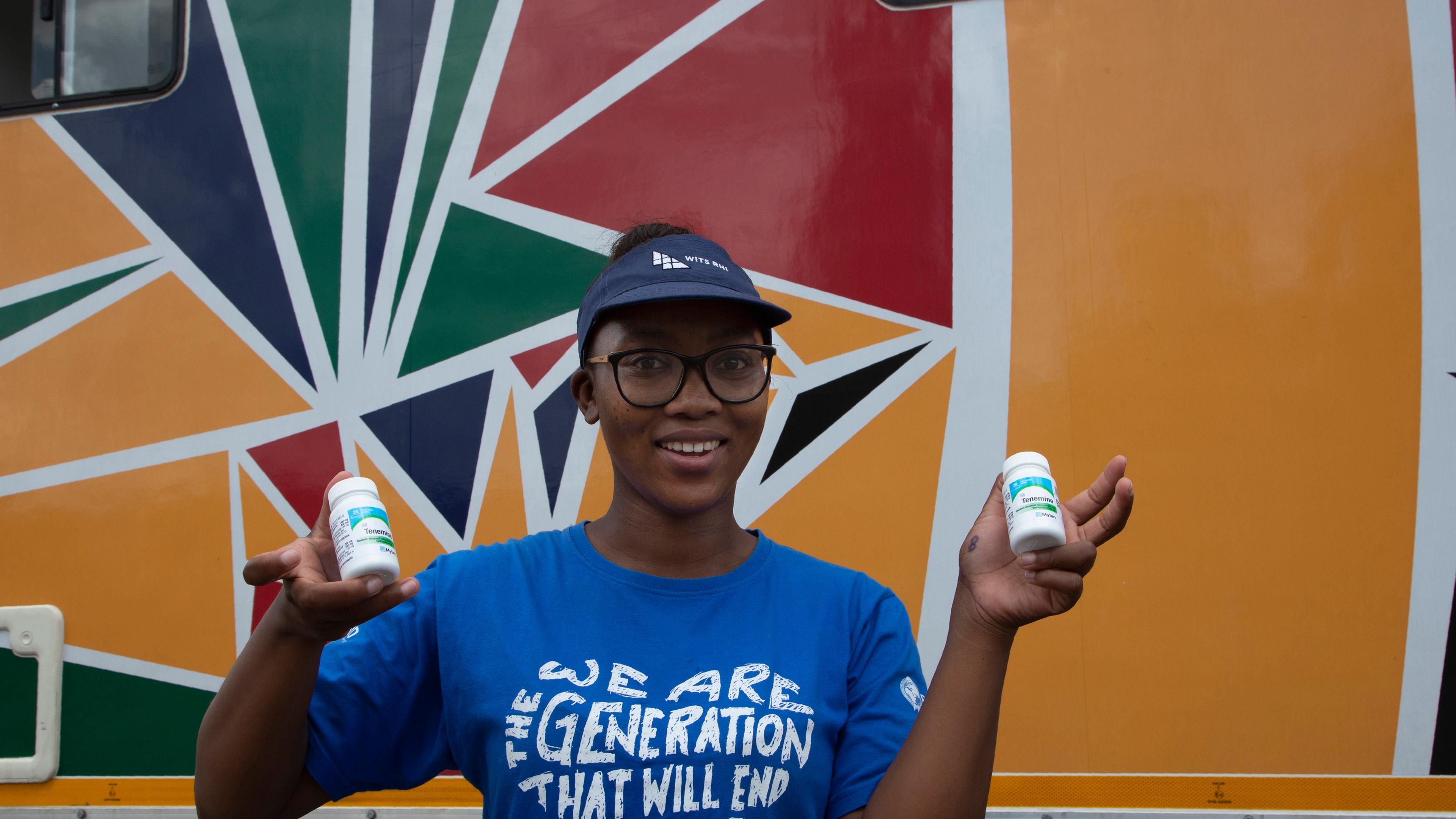 Die Südafrikanerin Khanyiswa Kwatsha leitet eine mobile Klinik