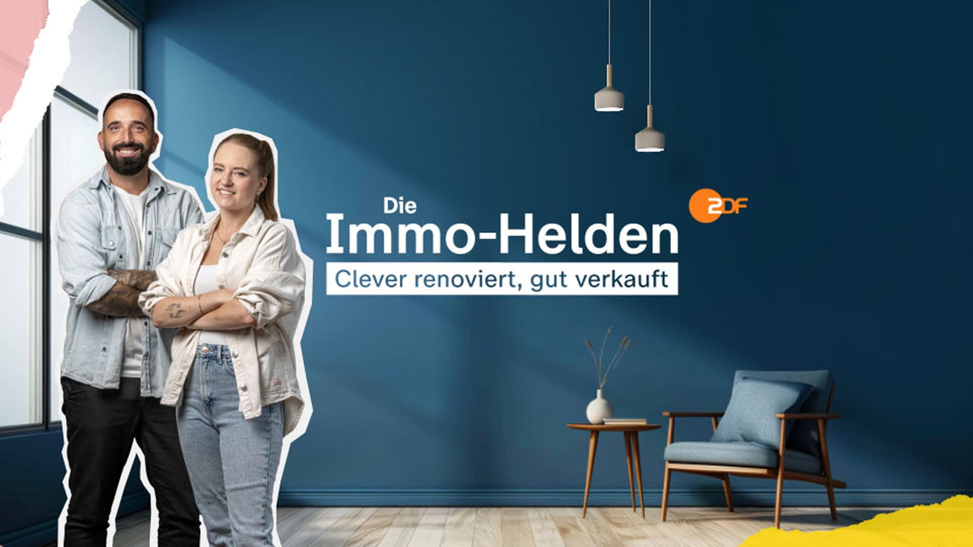 "Die Immo-Helden - Clever renoviert, gut verkauft": Sendungslogo