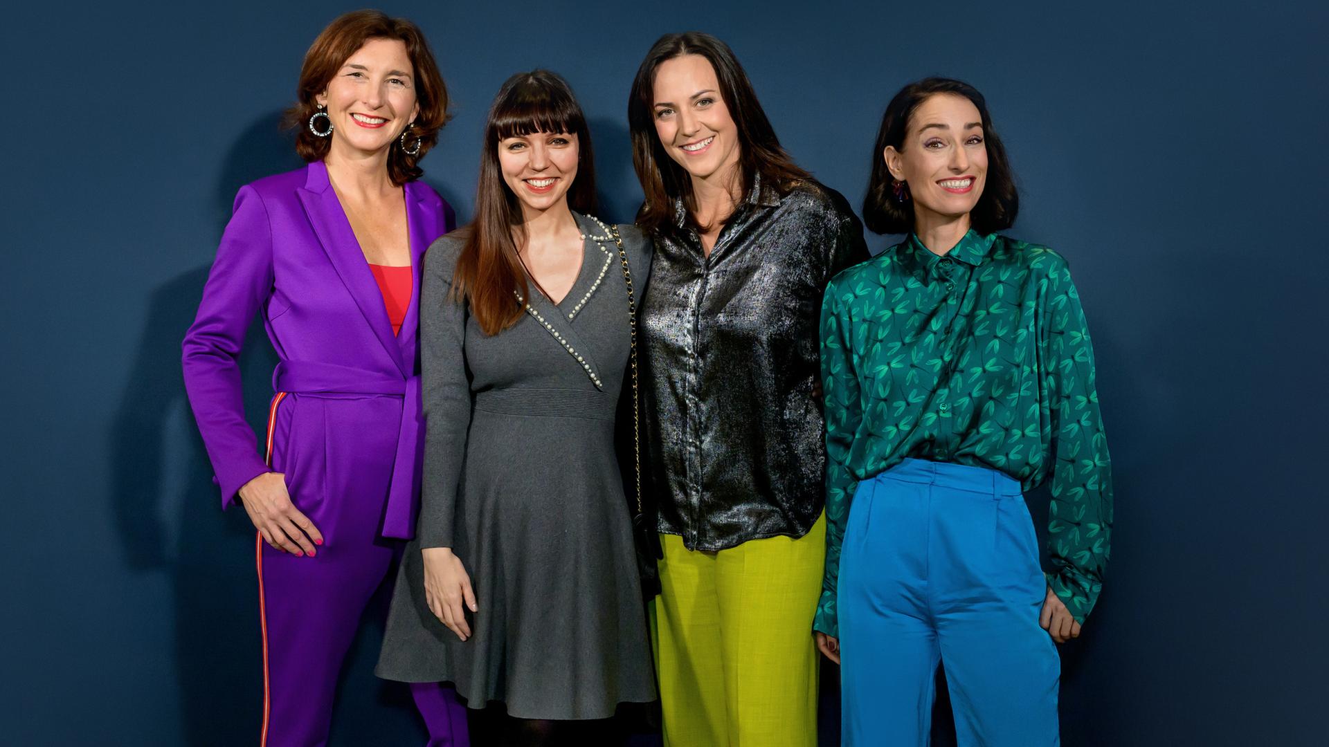 "30 Jahre Kulturzeit": Von links: Cécile Schortmann, Lillian Moschen, Nina Brunner, Vivian Perkovic