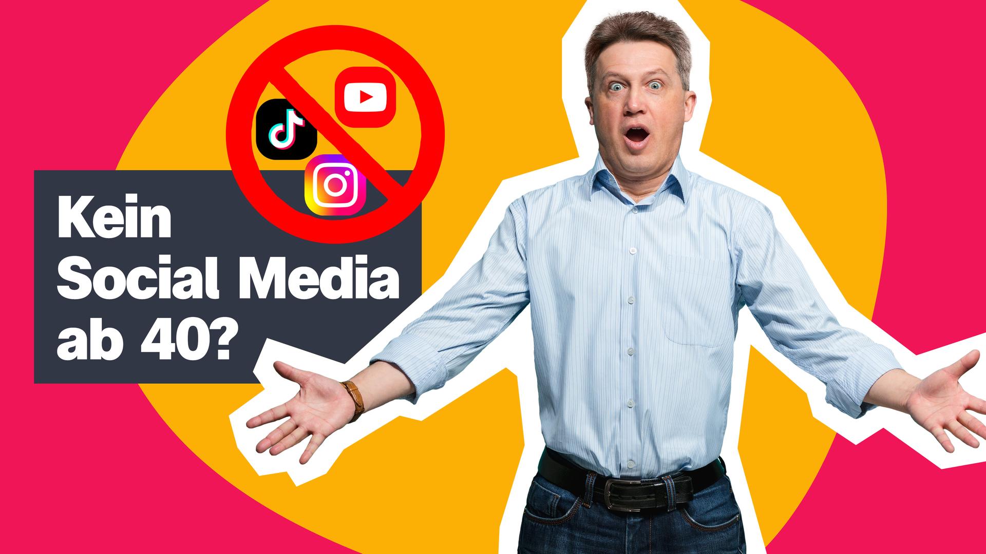 Kein Social Media ab 40?