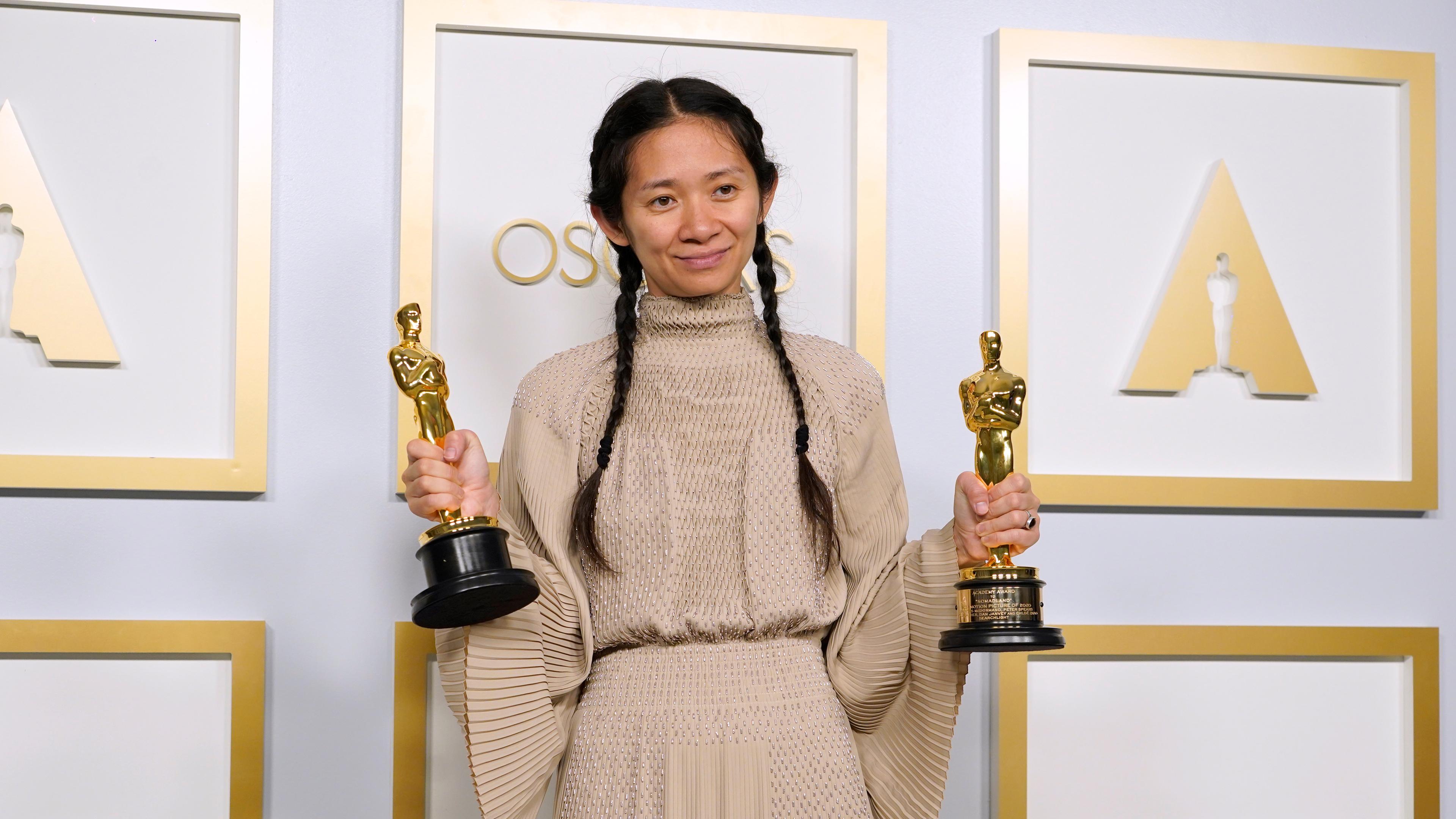 Chloe Zhao bei den Oscars