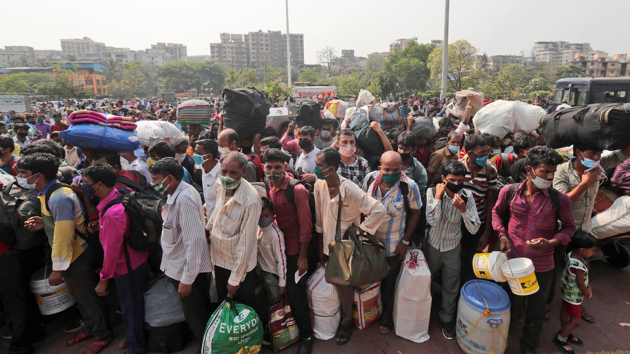 Indien: Neuinfektionen sinken, Armut bleibt
