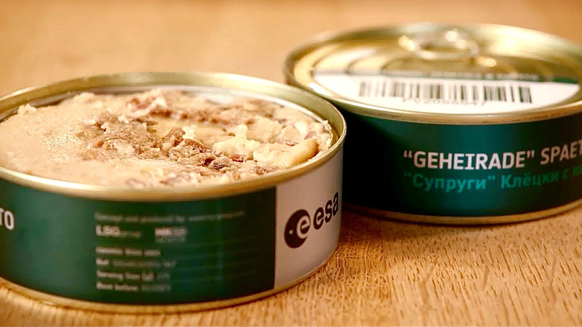 Essen aus Dosen