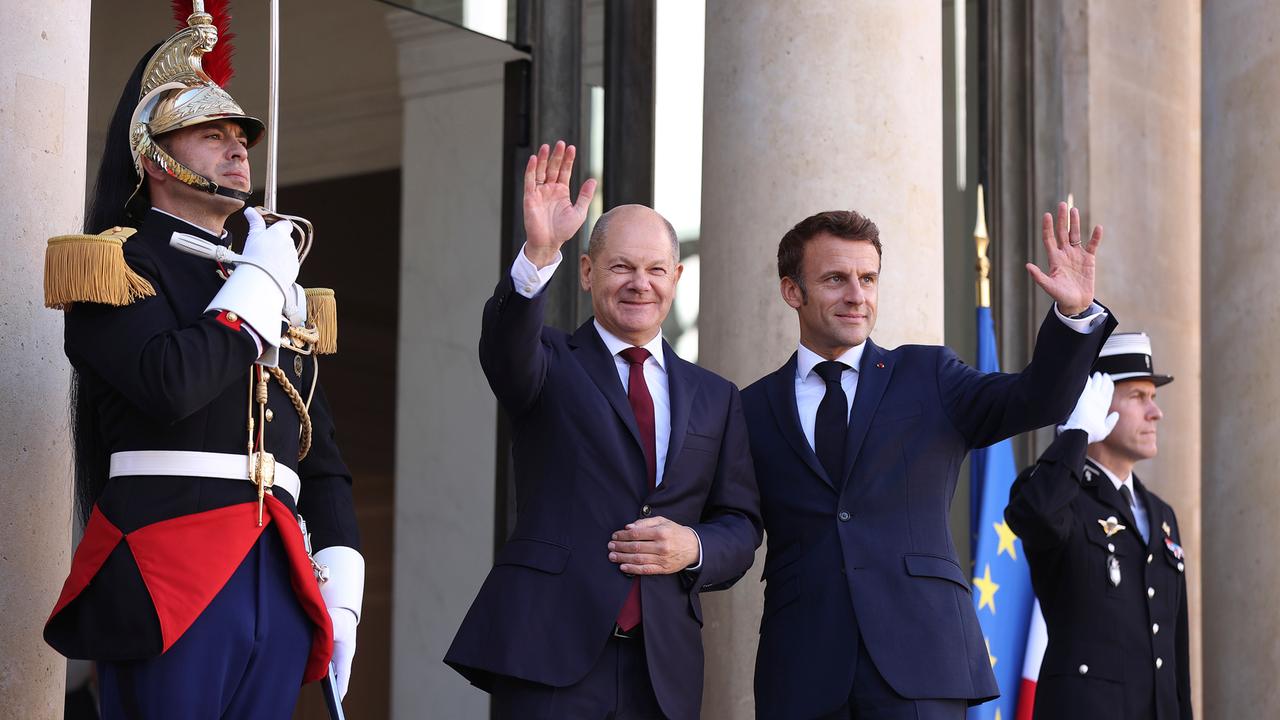 Spitzentreffen mit Macron und Scholz in Paris