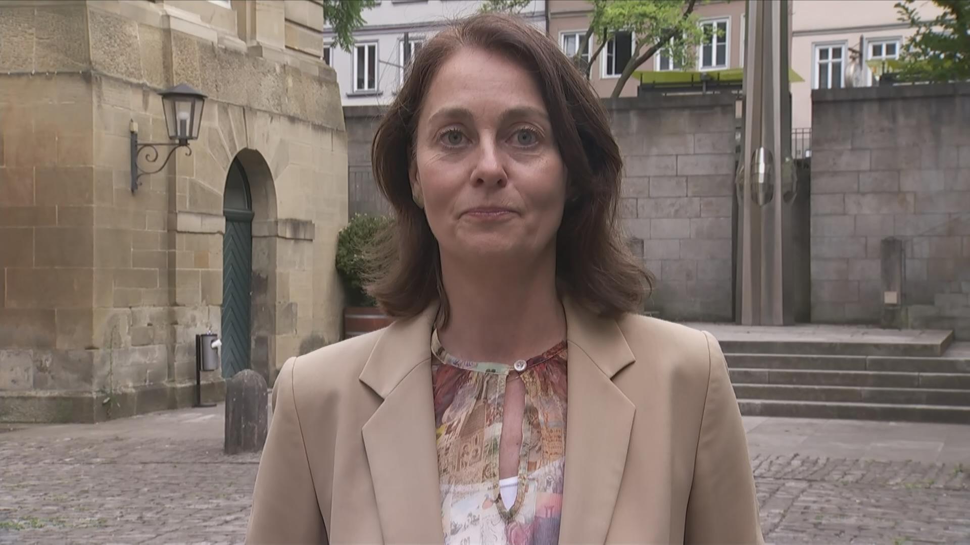 Katarina Barley, Vizepräsidentin Europäisches Parlament im Gespräch mit Andreas Klinner