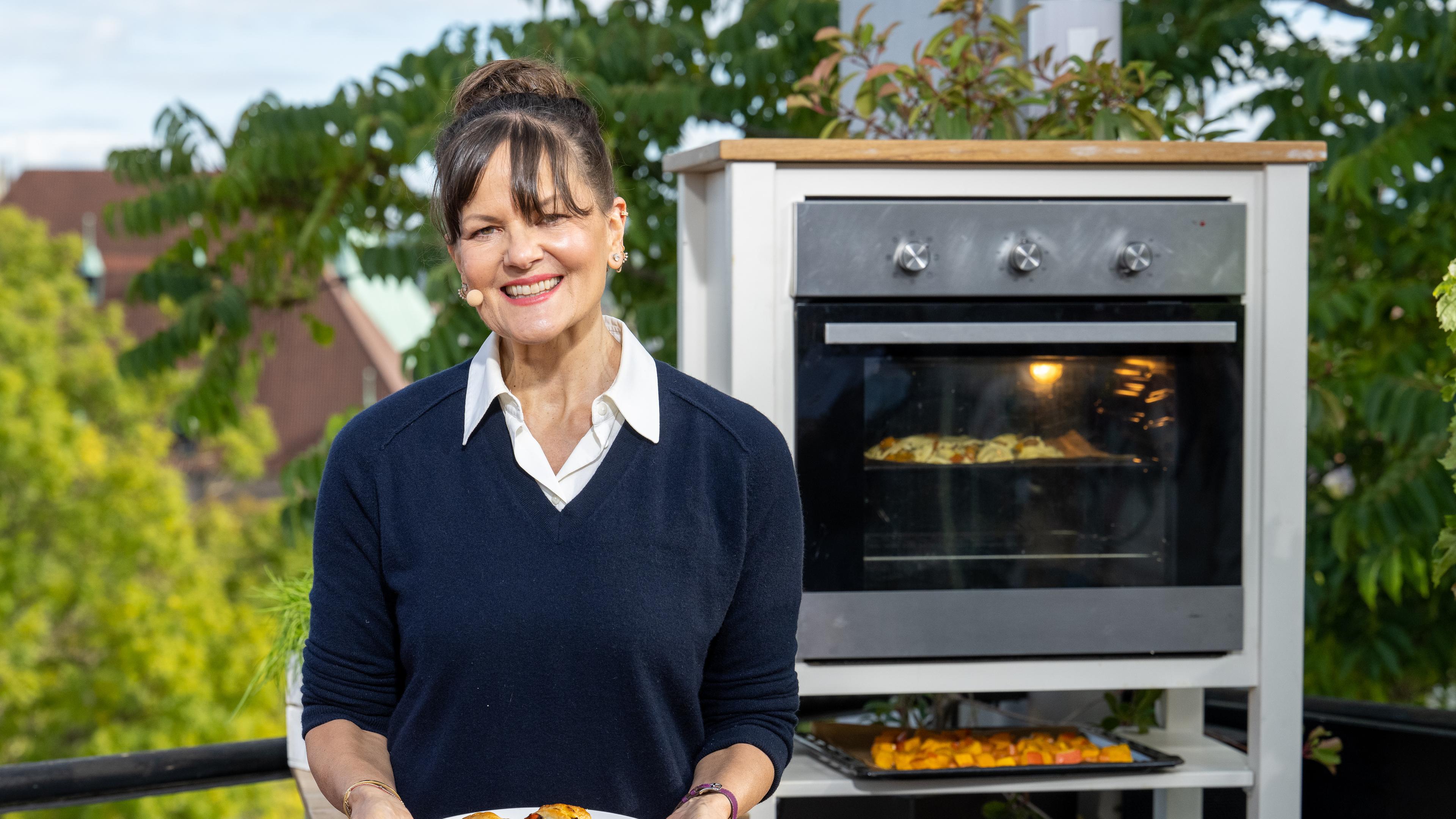 Kürbis-Tarte Soleil von Cynthia Barcomi