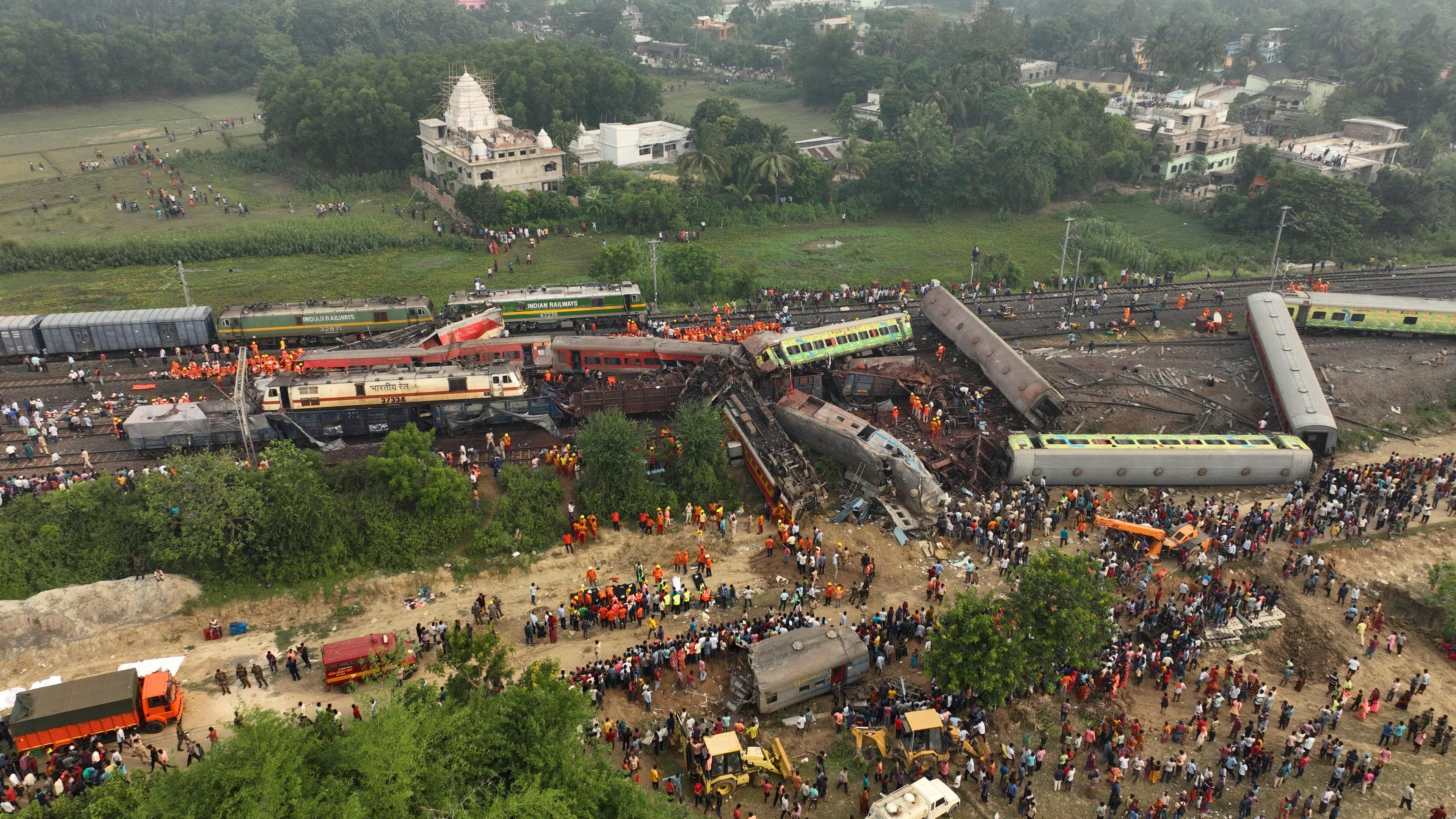 Das Zugunglück Odisha am 03.06.2023 