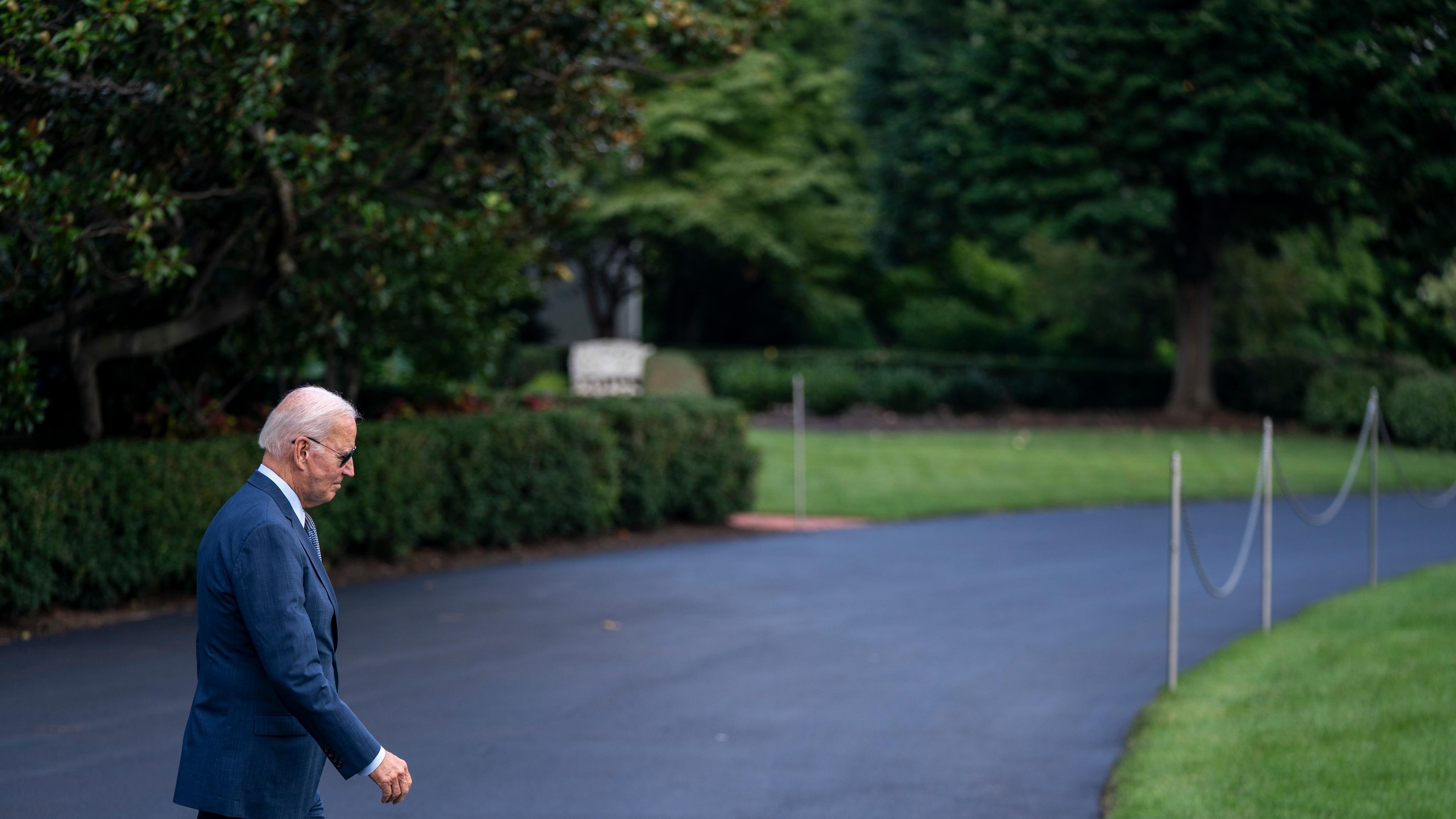 Washington, 11.08.2023: Joe Biden weiter unter Druck aufgrund des illegalen Waffenbesitzes seines Sohnes.