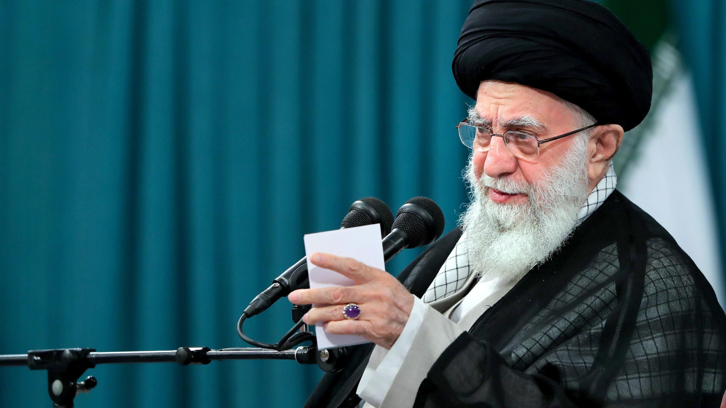 Teheran, 17.08.2023, Iranian Supreme Leader Khamenei