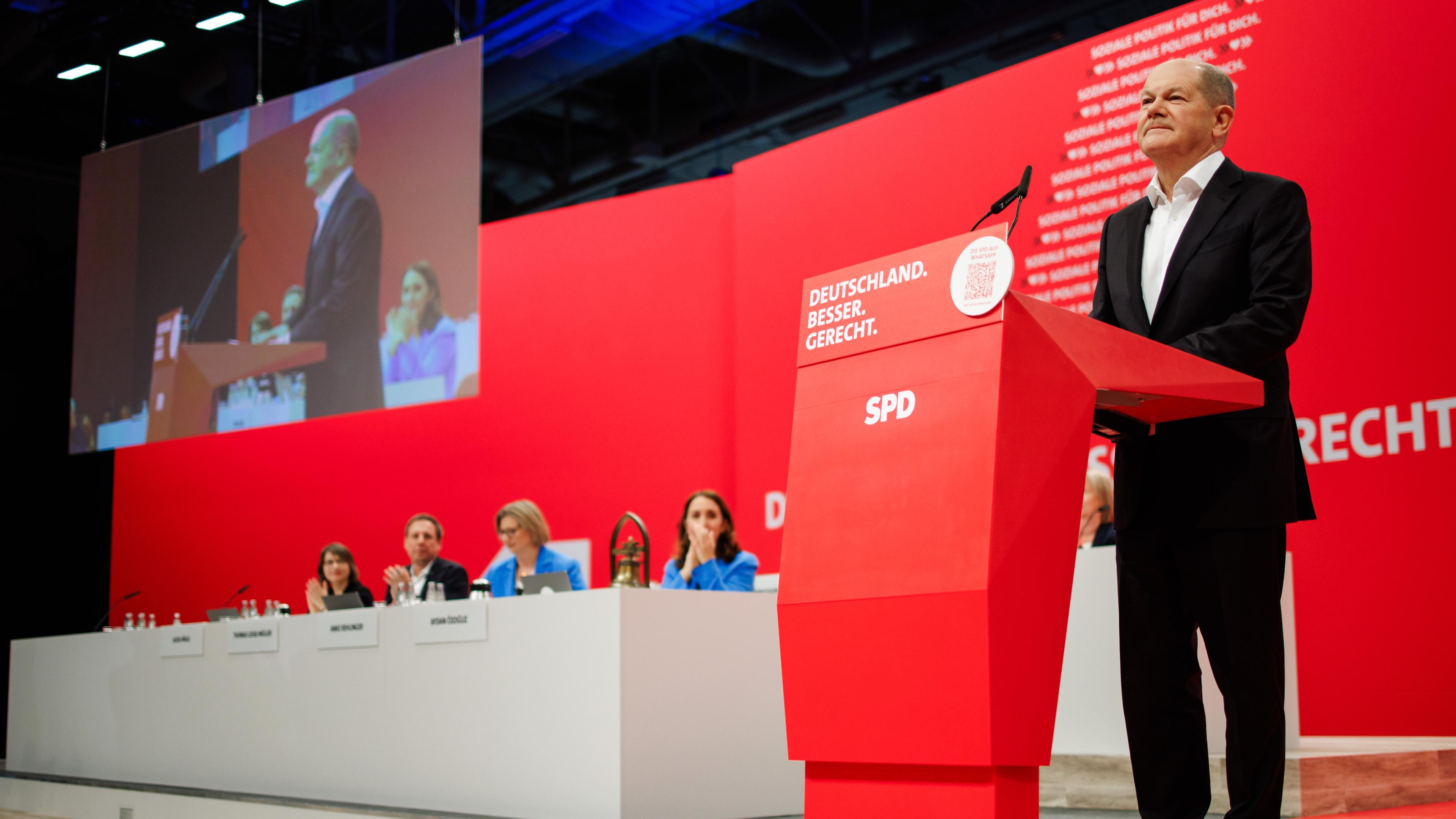 Social Democratic Party (SPD) three-day party conference in Berlin