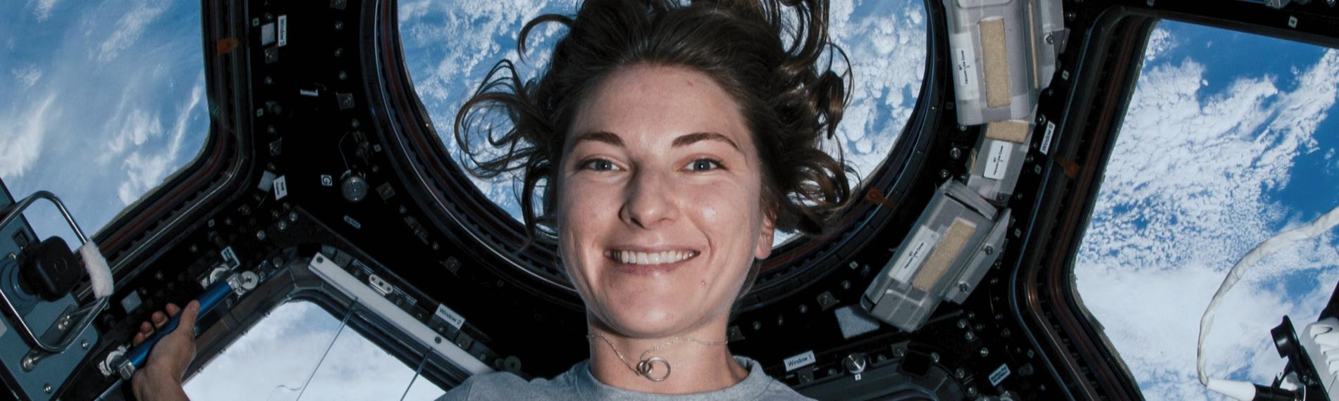 Die NASA-Astronautin Kayla Barron