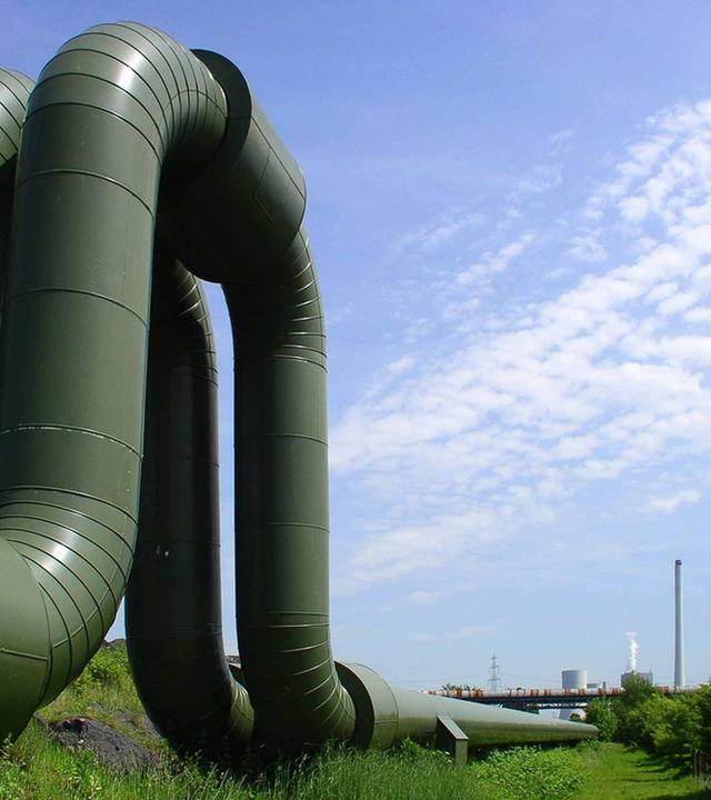 Rohre für Fernwärme