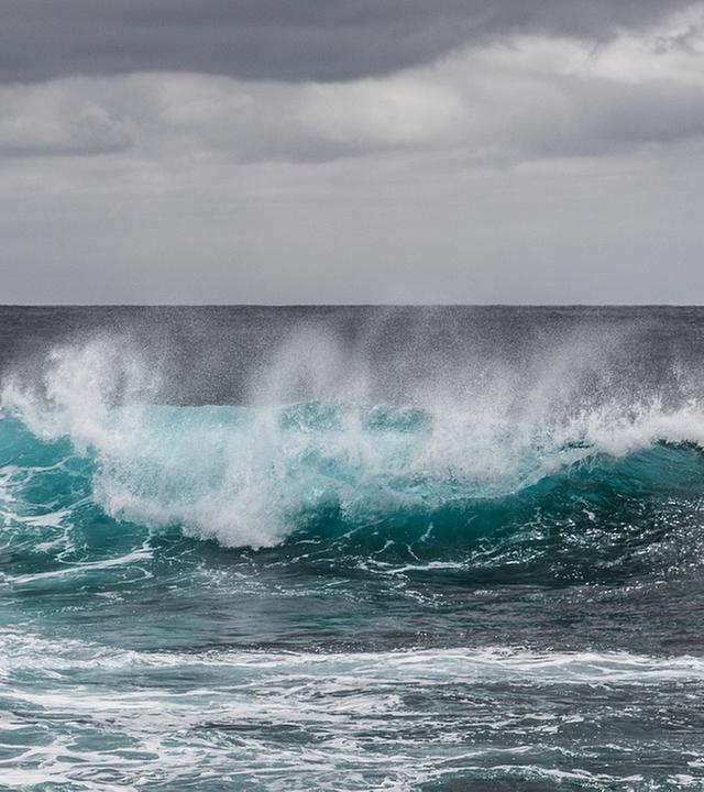 Meer, Wellen im  Pazifik