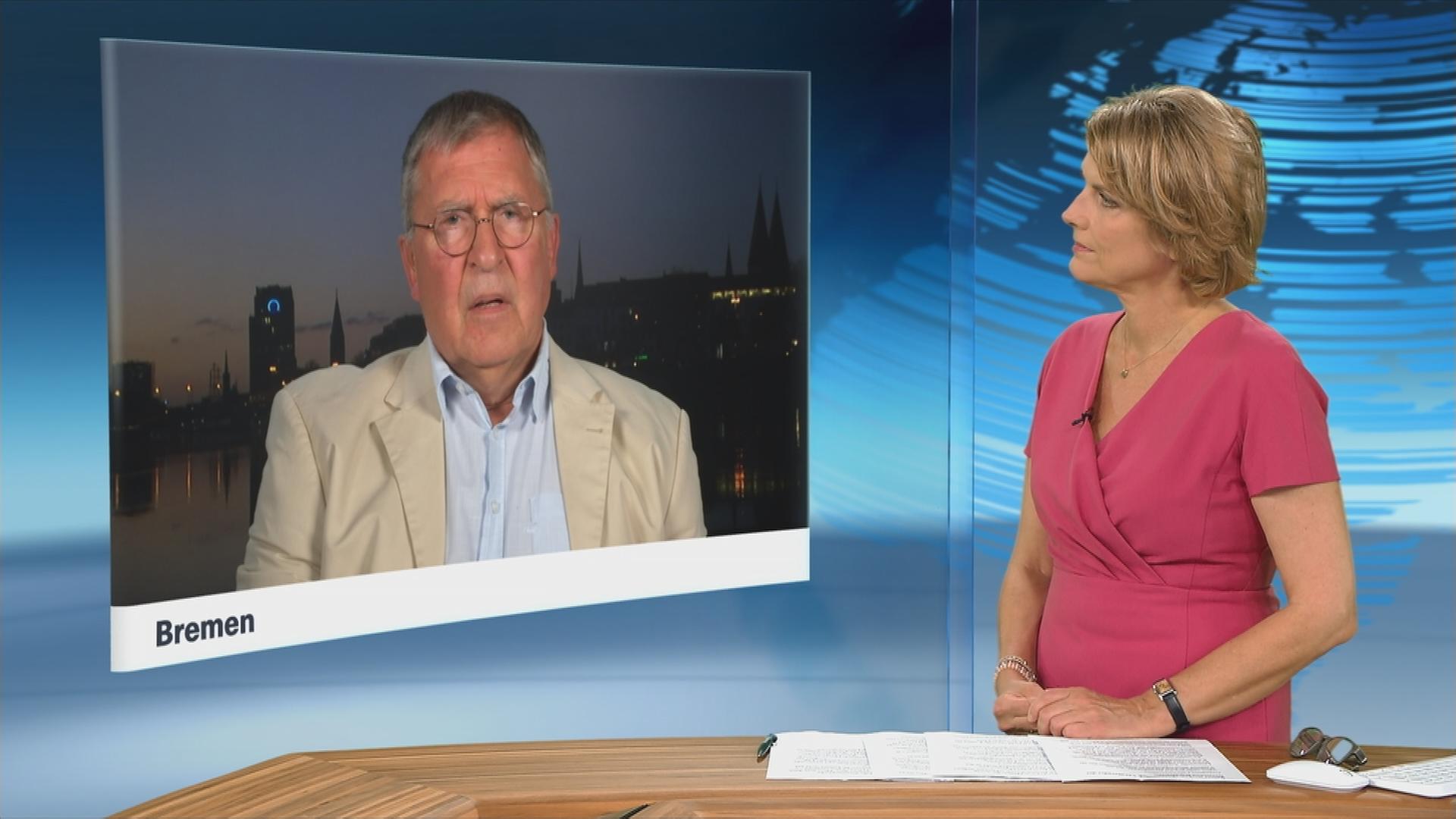 Marietta Slomka spricht mit Rainer Becker über die Unterhaltsreform