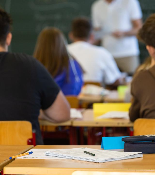 Schüler in einem Klassenzimmer
