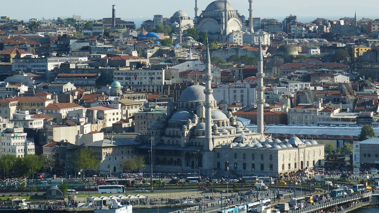 Ansicht auf Istanbul