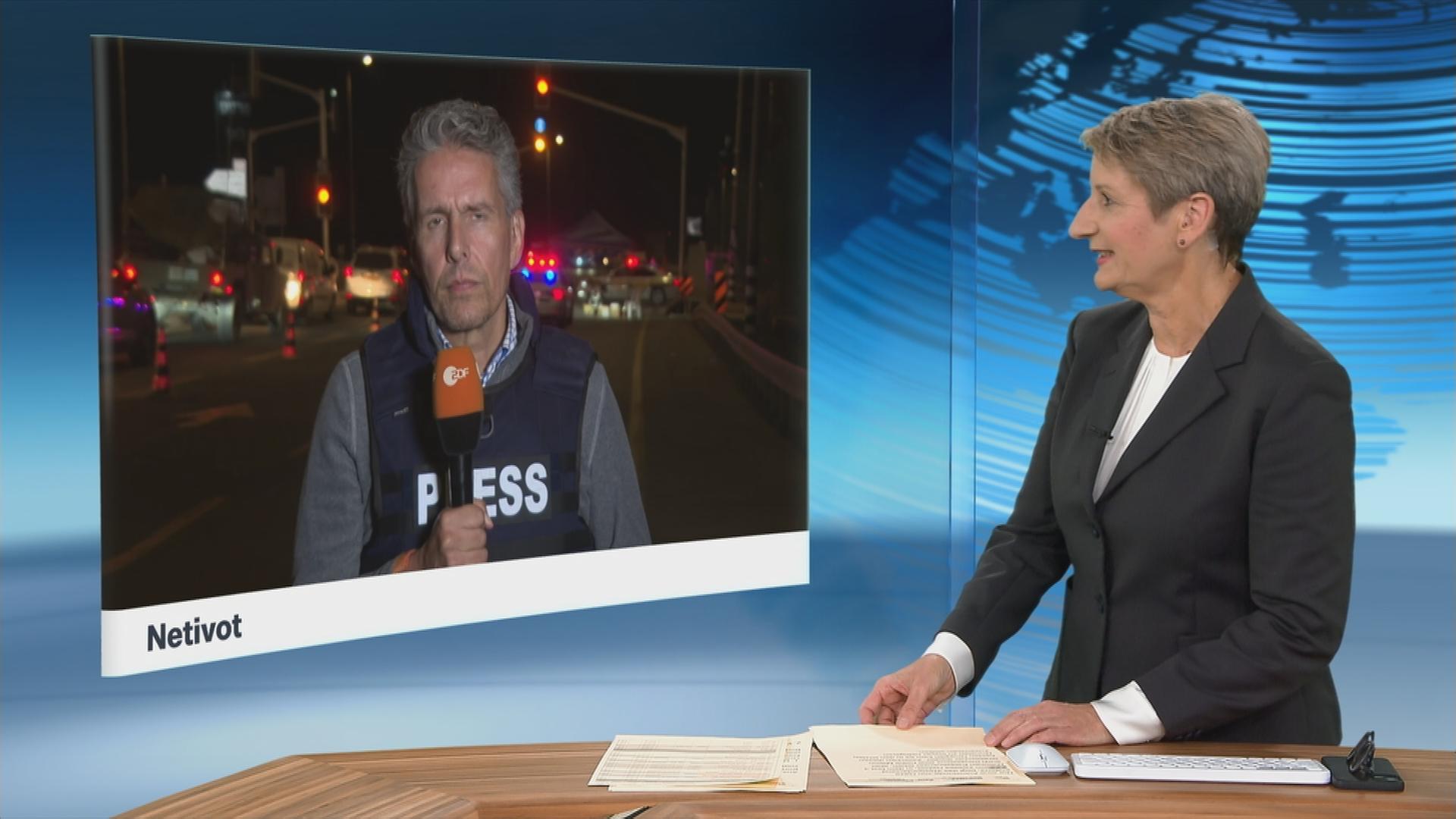 Das Land scheint bereit zu sein für die große Offensive, so ZDF-Korrespondent Michael Bewerunge. Ein Hindernis: die zu geringe Flucht der Zivilbevölkerung aus Gaza-Stadt.