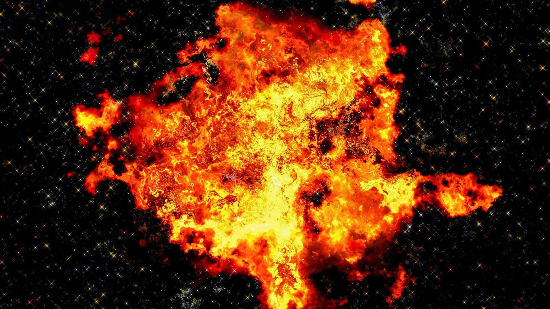Feuerball, Explosion