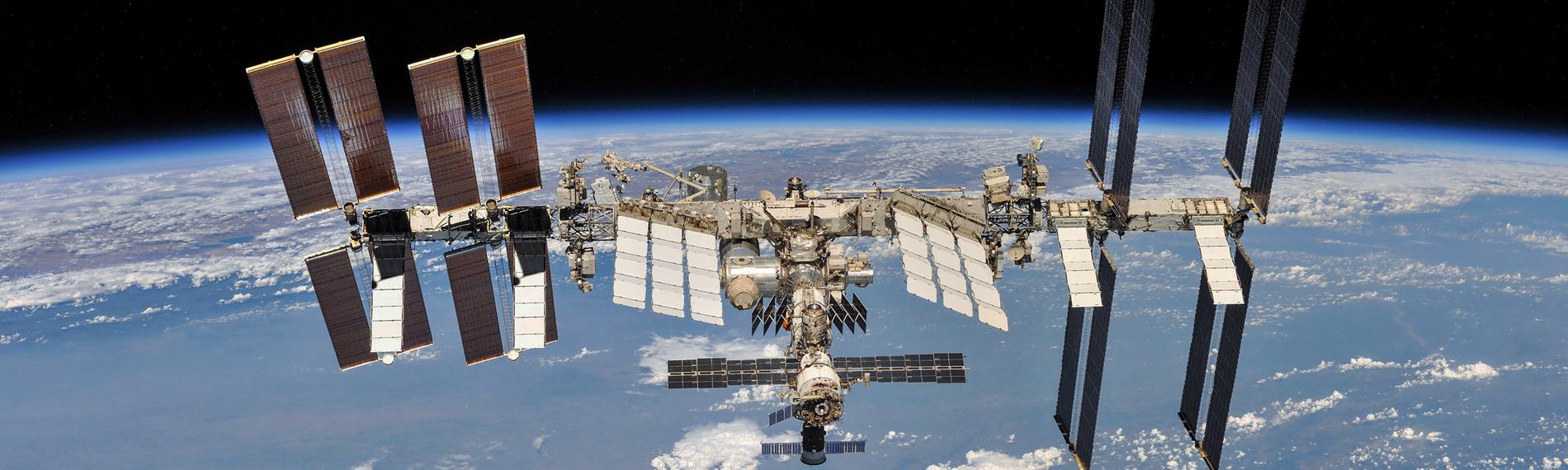 ISS - Aufnahme der Weltraumstation
